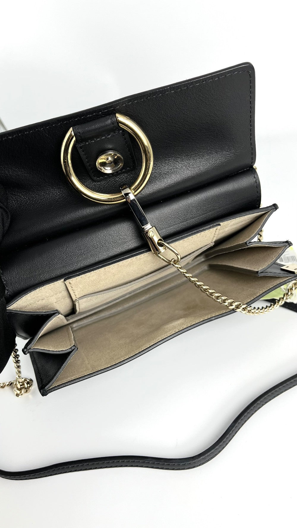 Preowned. Chloe Faye Small Black|4645