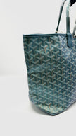 Brand New. Goyard St. Louis PM Metallic Green. CHN020248|11419
