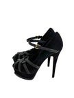Preowned. YSL Tribute Heels Black. 36.5|12899