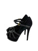 Preowned. YSL Tribute Heels Black. 36.5|12899
