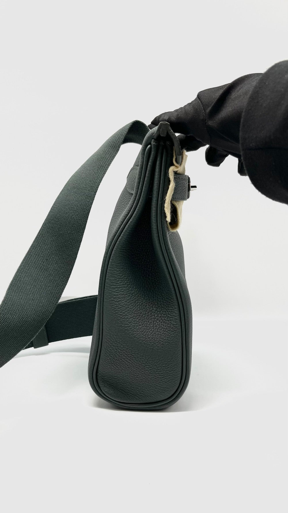 Unused. Hermes Hac A Dos PM Veau Togo Vert Mangrove PHW. KFI171204|9789