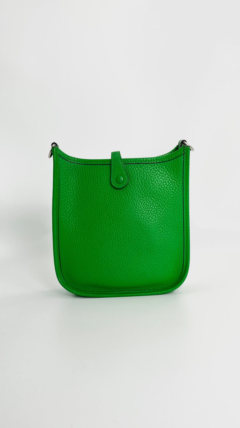 Preowned. Hermes Evelyne TPM Bambou. RFP|3826