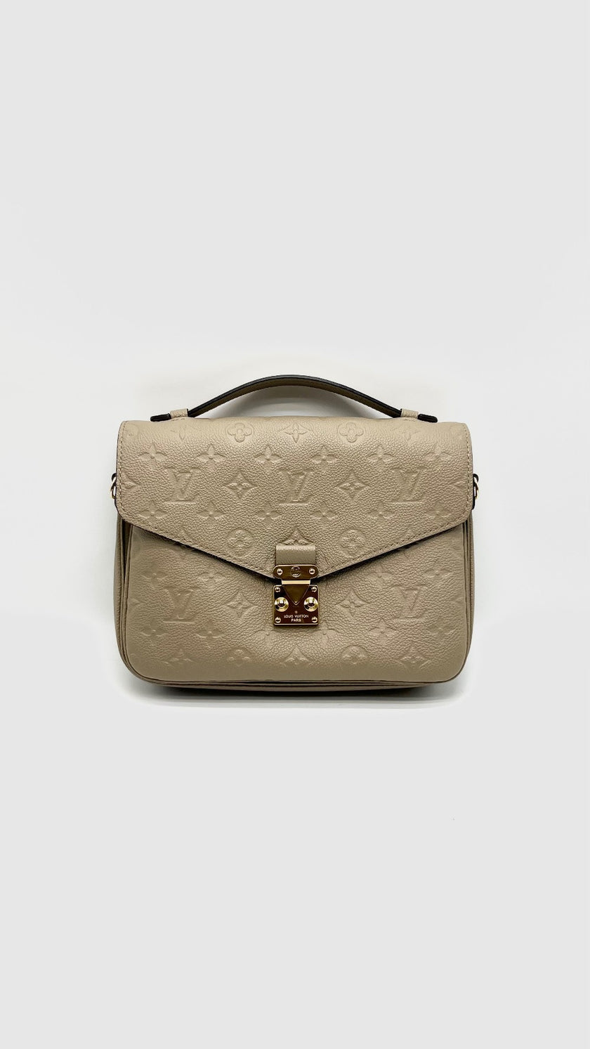 Like New. LV Metis Tourterelle Empreinte. Microchip|15708