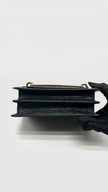 Preowned. Hermes Roulis 18 Black Ostrich GHW. ZST468ZI|15603