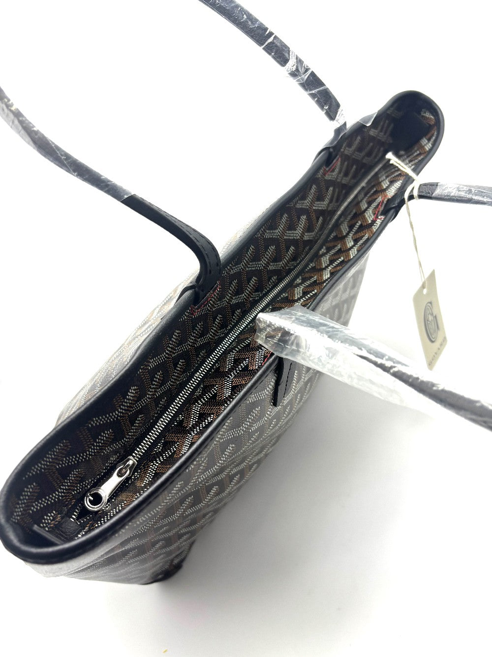 Brand New. Goyard Artois PM Black. SIS020247|17176