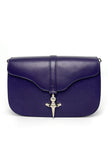 Preowned. Joseph Duclos Diane Flap Blue|8069