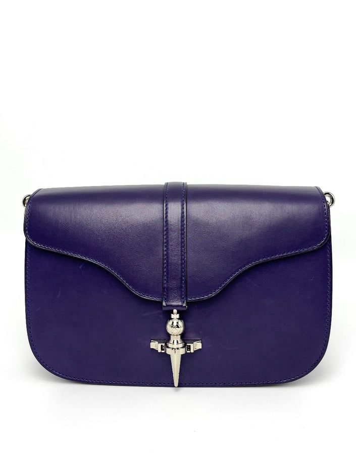 Preowned. Joseph Duclos Diane Flap Blue|8069