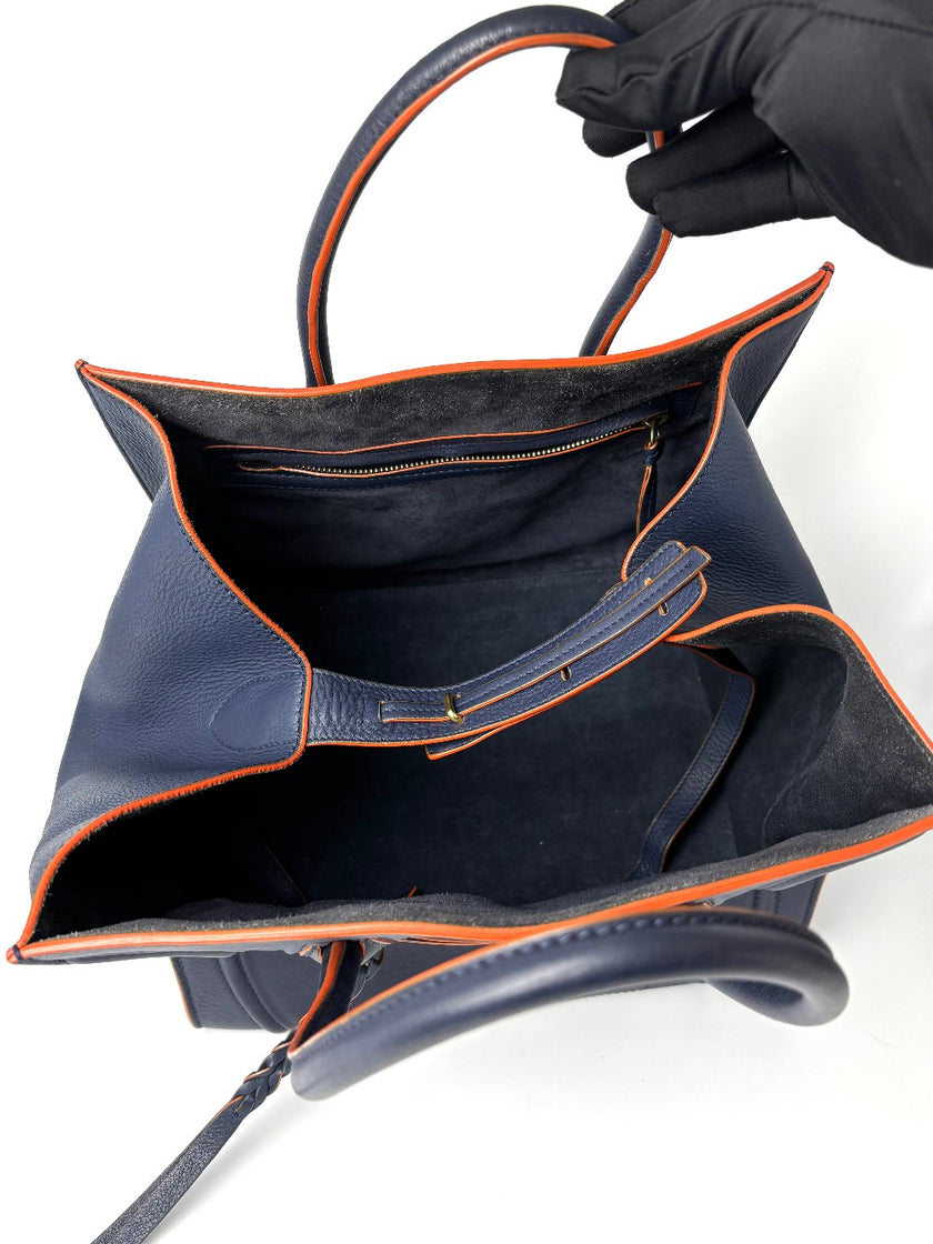 Preowned. Celine Phantom Luggage Blue|9586