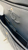 Like New. Chanel Medium Double Flap Irredescent Blue Caviar CHW. 25965668|9286