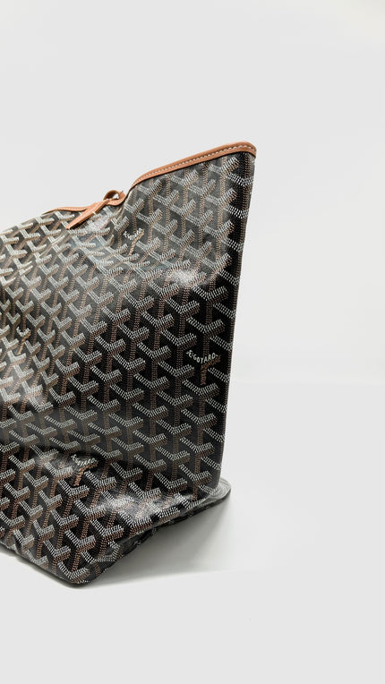 Brand New. Goyard St. Louis GM Black/Tan. ADM120230|10144