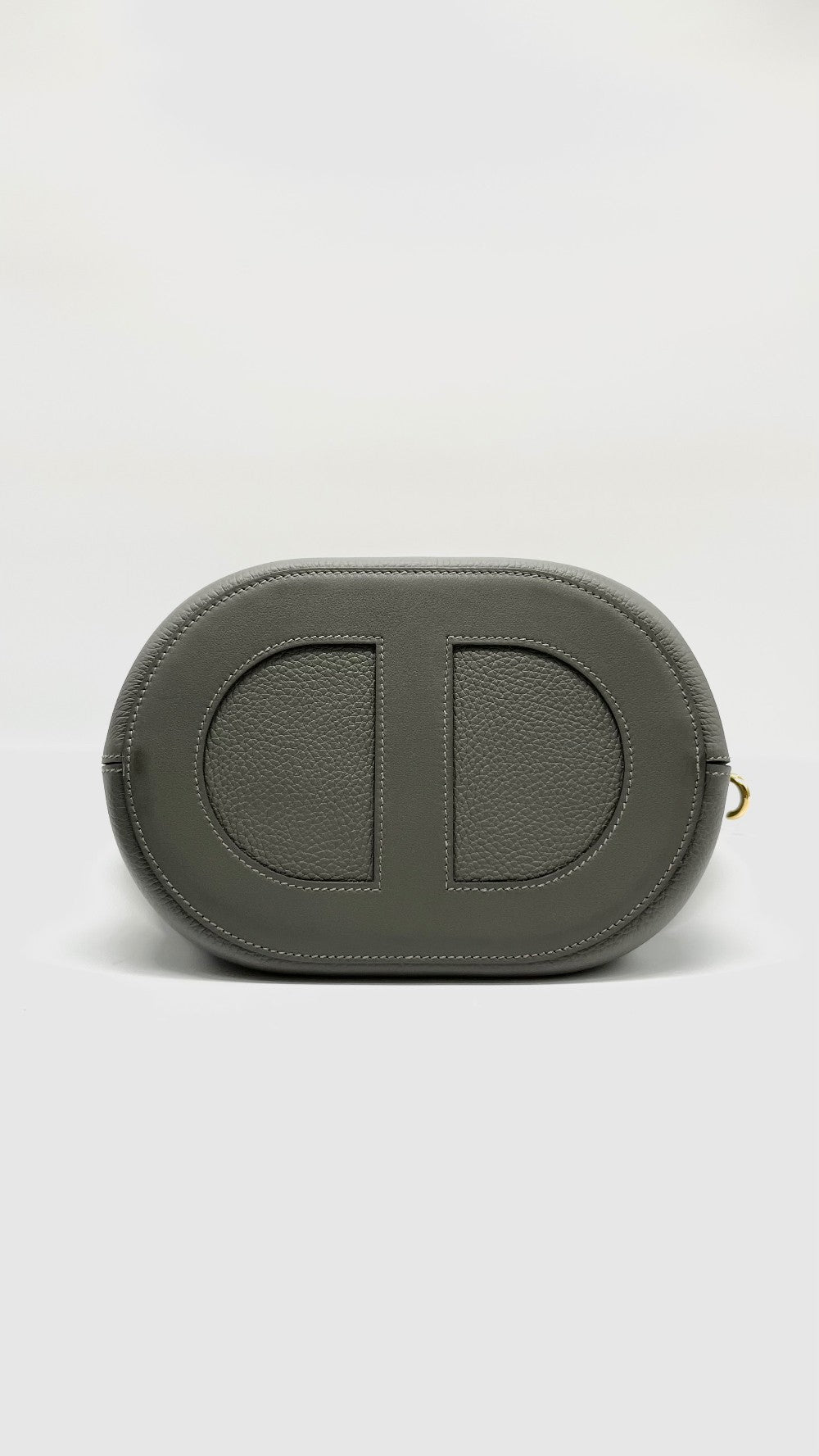 Preowned. Hermes In The Loop 23 Gris Meyer Togo GHW. BBS002ZB|9675