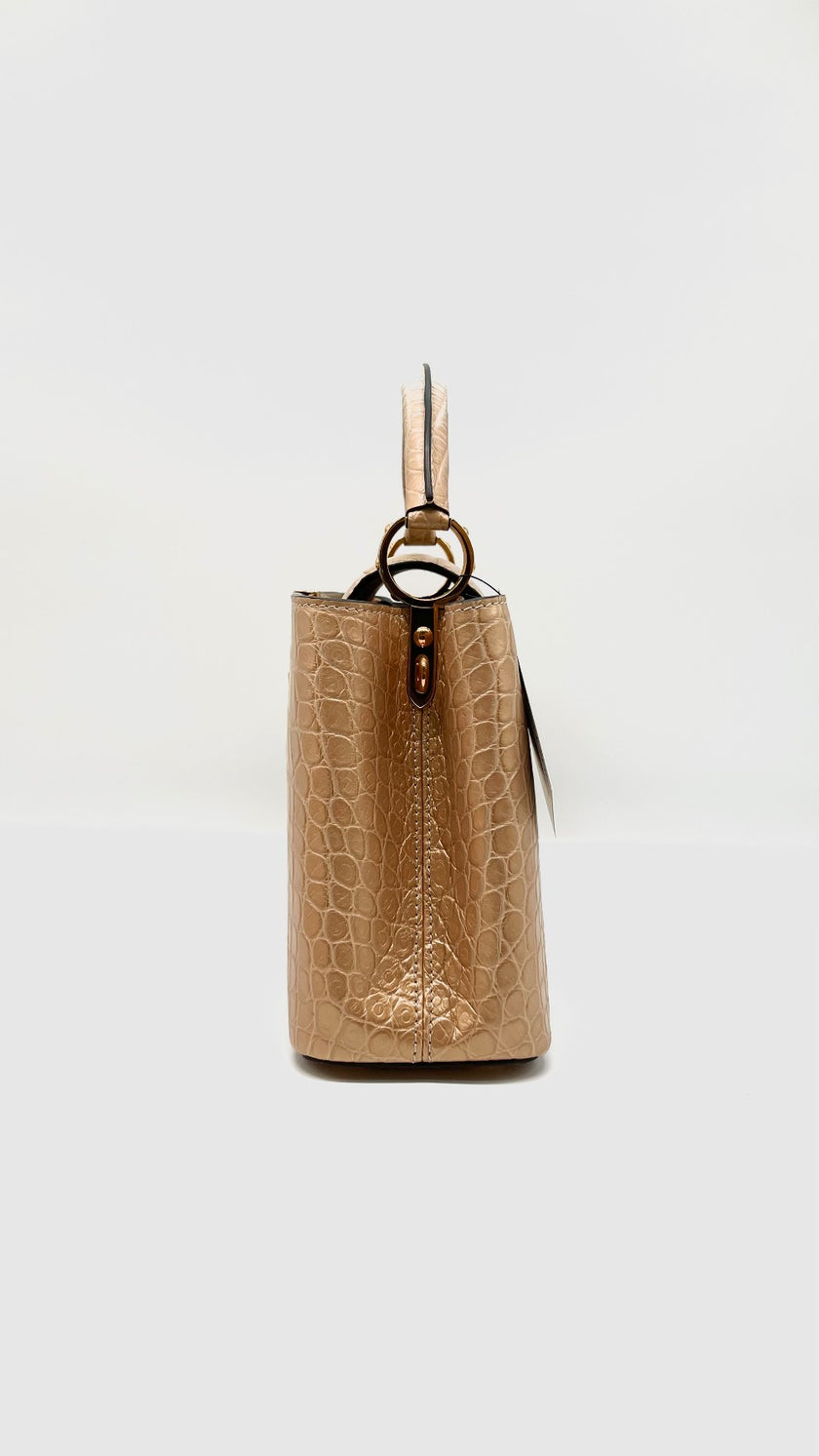 Brand New. LV Capucines PM Croc|7834