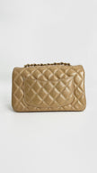 Like New. Chanel Mini Rectangular Flap Gold. 20519954|4209