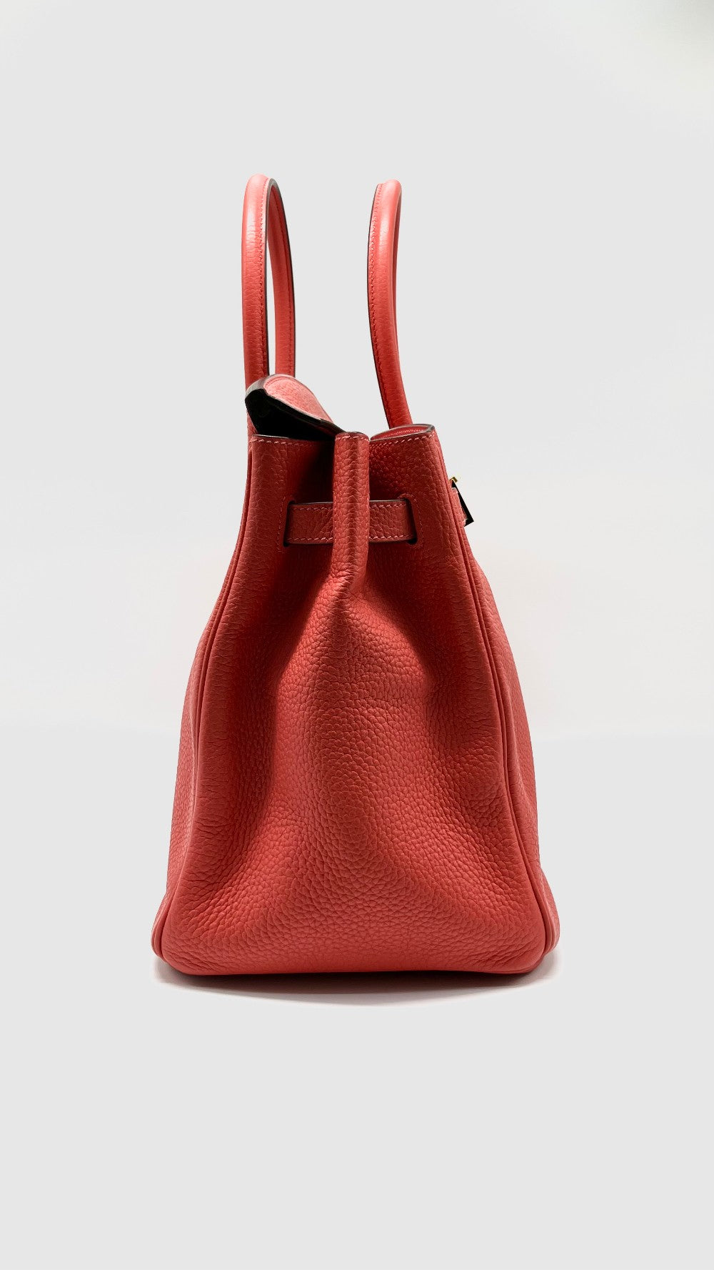 Preowned. Hermes Birkin 35 Rose Jaipur Clemence GHW. R212E|12244