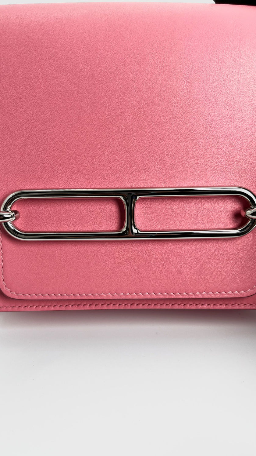 Brand New. Hermes Roulis 18 Rose Azalee. BHA455UP|3867