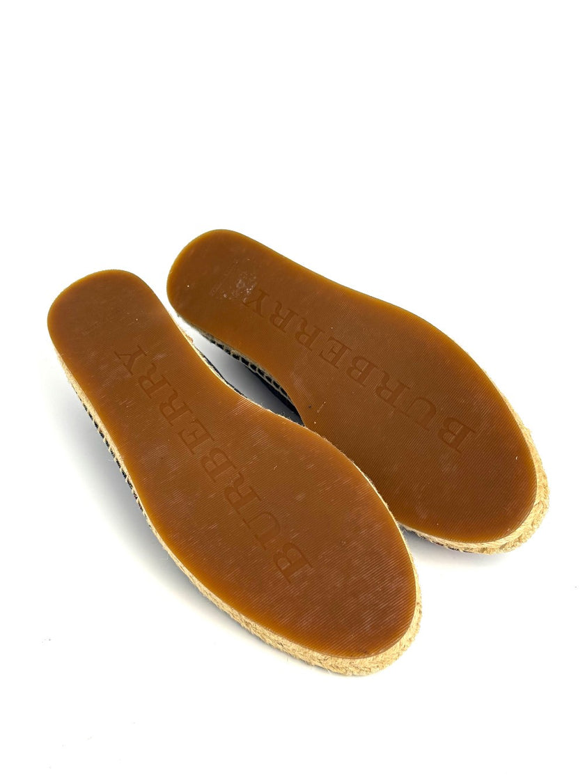 Brand New. Burberry Espadrille Blue. 38|11027
