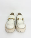 Brand New. Gucci Loafers White. 37|12163