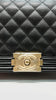 Brand New. Chanel Leboy Old Medium Black Caviar GHW. GN3XPEXG|9843