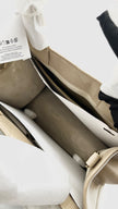 Unused. Dior Book Tote Small Calfskin Powder Beige GHW. 28MA0294|16640