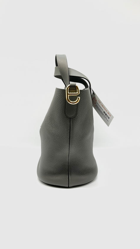 Preowned. Hermes In The Loop 23 Gris Meyer Togo GHW. BBS002ZB|9672