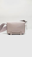 Preowned. Hermes Geta Mauve Pale/Chai Chevre PHW. BPU009NI|8262