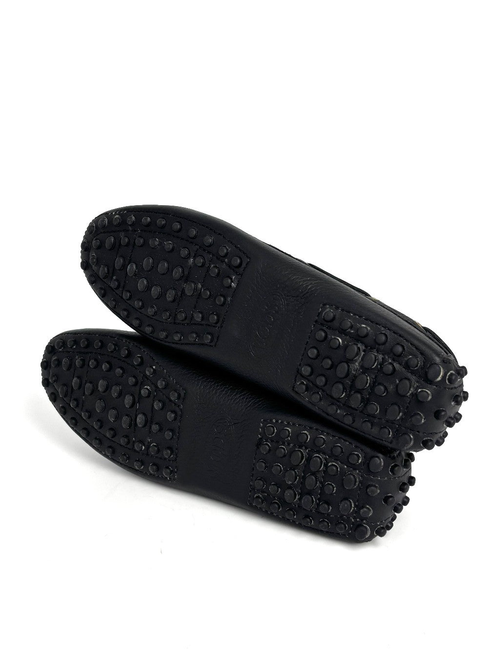 Preowned. Tods Black Shoes. 36.5|11044