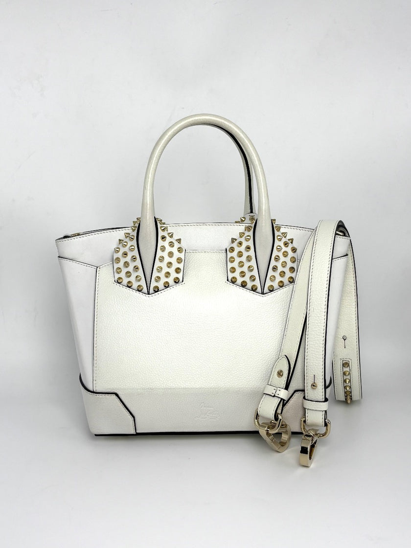 [SALE] Preowned. Louboutin Eloise Two Way White|9476