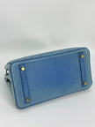 Preowned. Hermes Birkin 30 Ostrich Blue Paradis. DSA963NB|3442