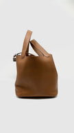 Preowned. Hermes Picotin 22 Gold Togo PHW. BMI006IA|8303