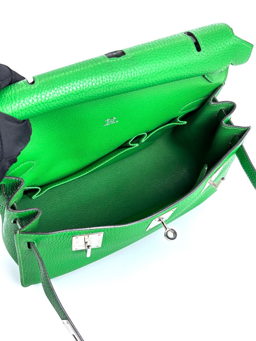 Preowned. Hermes Jypsiere 28 Bambou Togo PHW. R 41N|3898