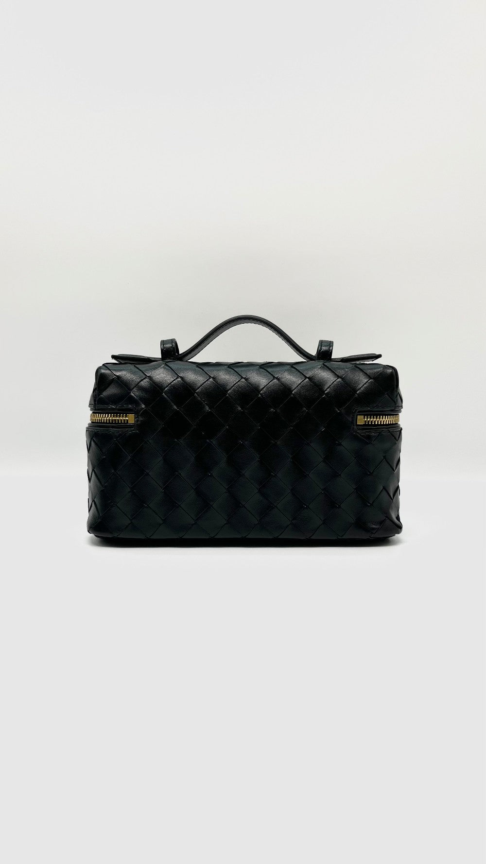Brand New. Bottega Bang Bang Vanity Case Black GHW|7758