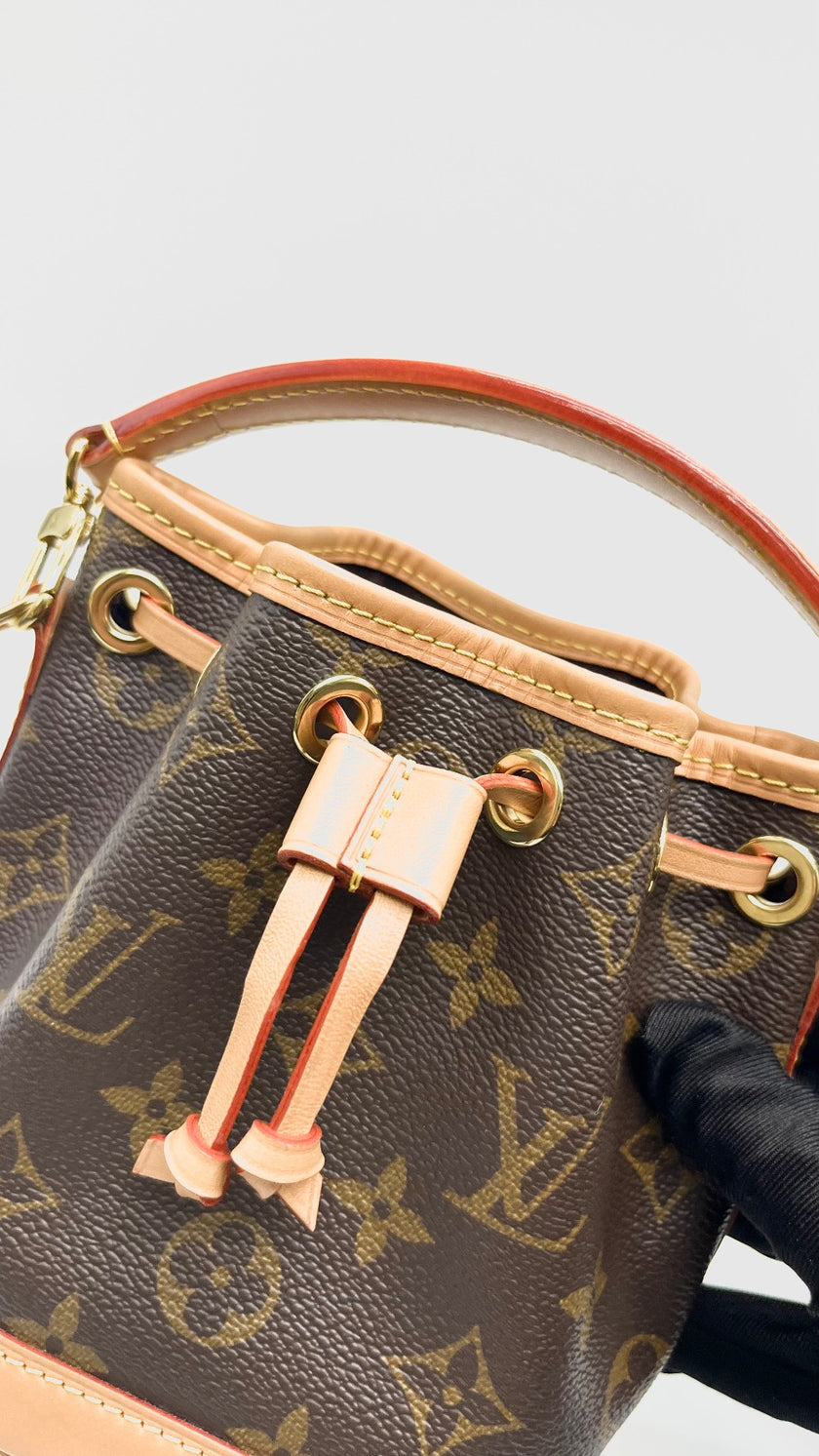 Brand New. LV Neonoe Nano Mono Canvas|16015