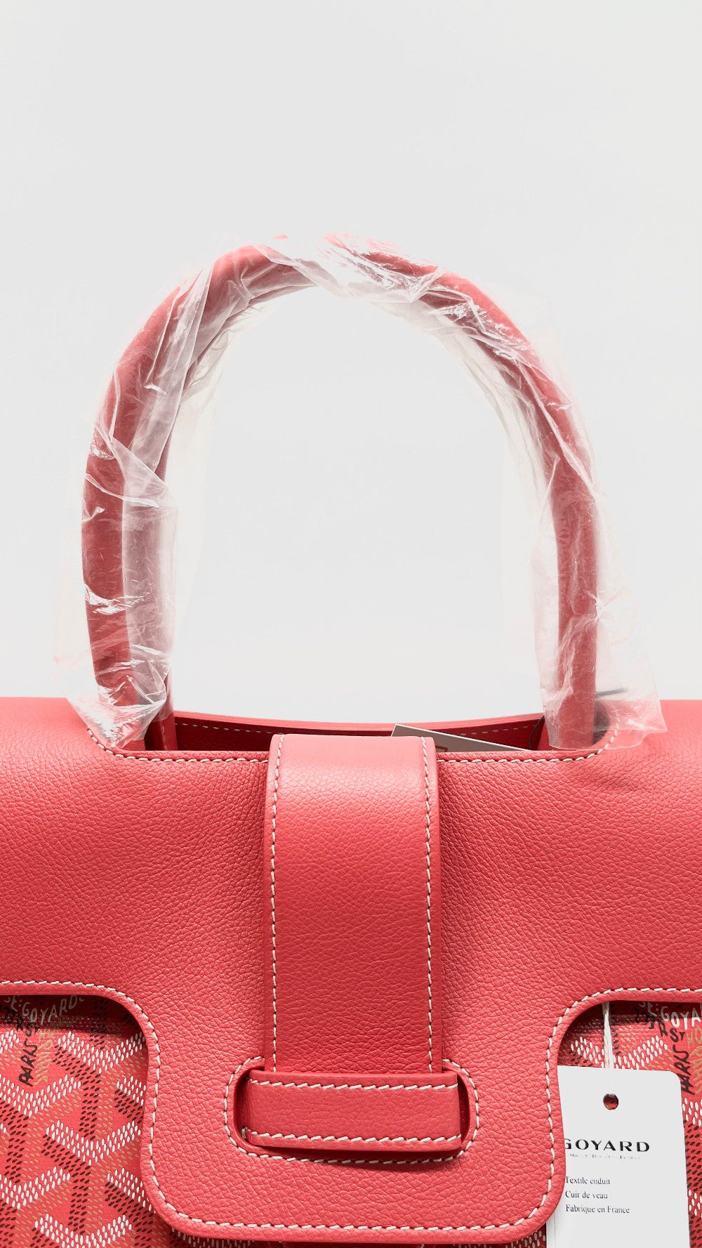 Brand New. Goyard Saigon Fuchsia/Floral Edition. LME020235|8514