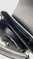 Preowned. LV Capucine BB So Black. MS5218|15707