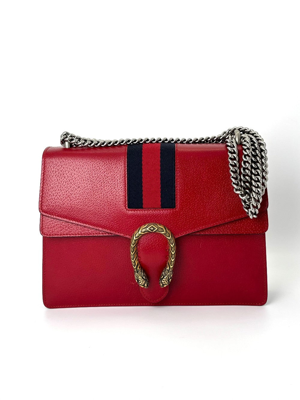 Preowned. Gucci Dionysus Medium Red. 403-340-525-040|5852