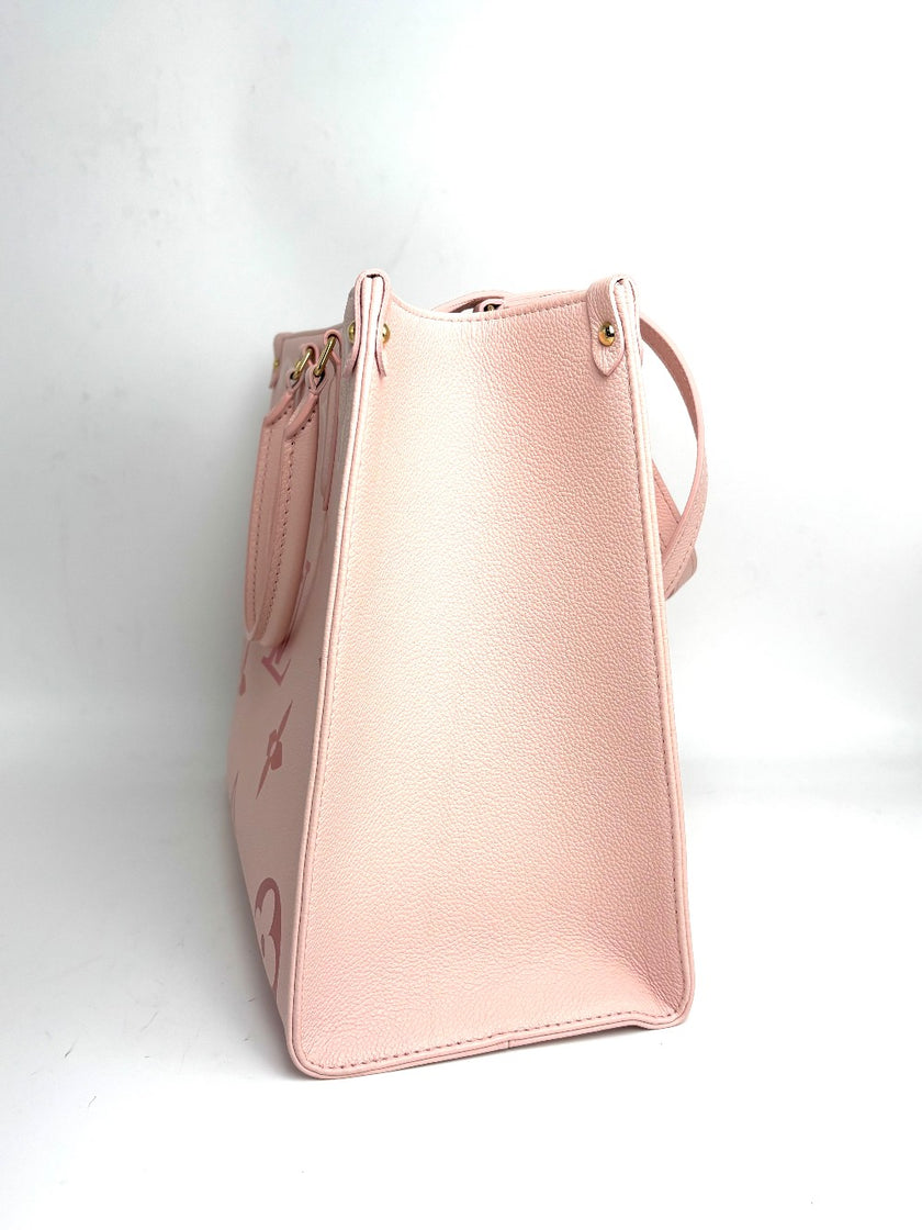 [SALE] Brand New. LV On The Go MM Pink. Microchip|11081