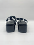Brand New. Hermes Gipsy Sandals Black. 38|9162