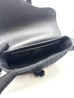 Preowned. Dior Saddle Messenger Oblique Black. 01BO0273|17674