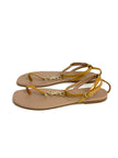Brand New. YSL Thongs Sandals Nude. 37.5|8681
