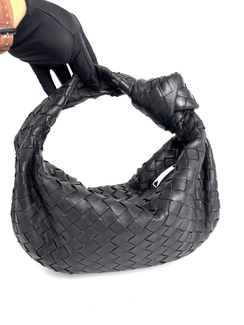 [SALE] Preowned. Bottega Jodie Teen Black|11076