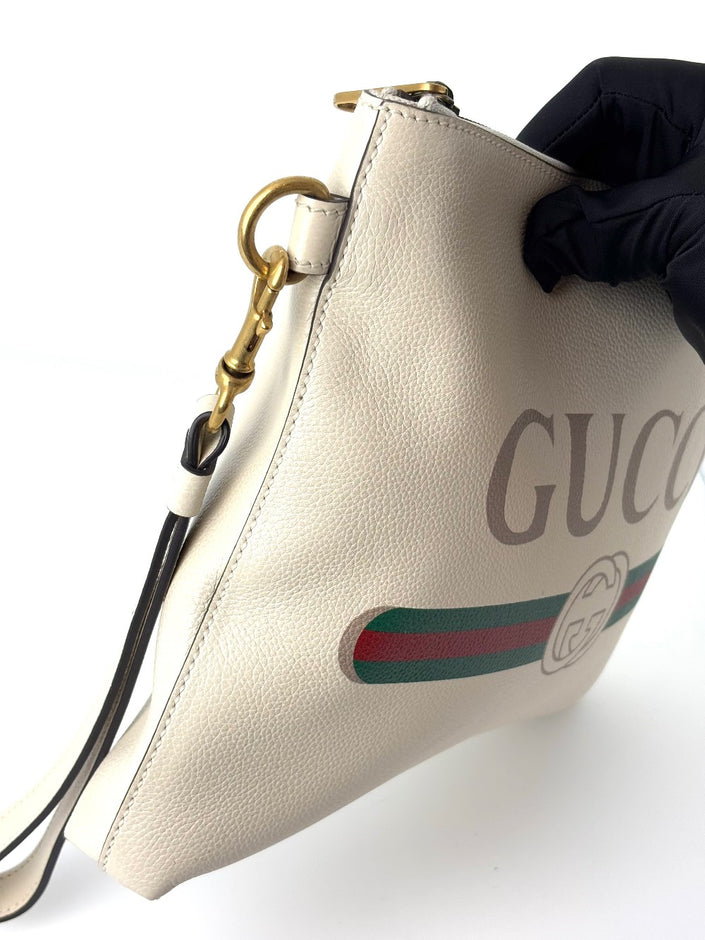 Like New. Gucci Clutch White. 572770-527066|6274