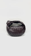 Brand New. Bottega Mini Jodie Dark Barolo GHW. R00959744S|9999