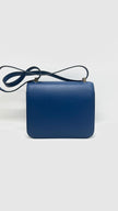 Preowned. Hermes Constance 24 Bleu Agate/Gris Mouette Epsom PHW. ASA692IB|16657