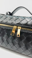 Brand New. Bottega Bang Bang Vanity Case Black GHW|7760