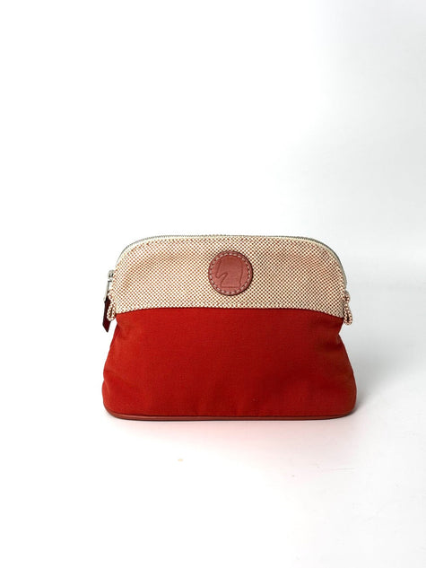 Unused. Hermes Bolide Samarcande Toiletry Pouch|8027