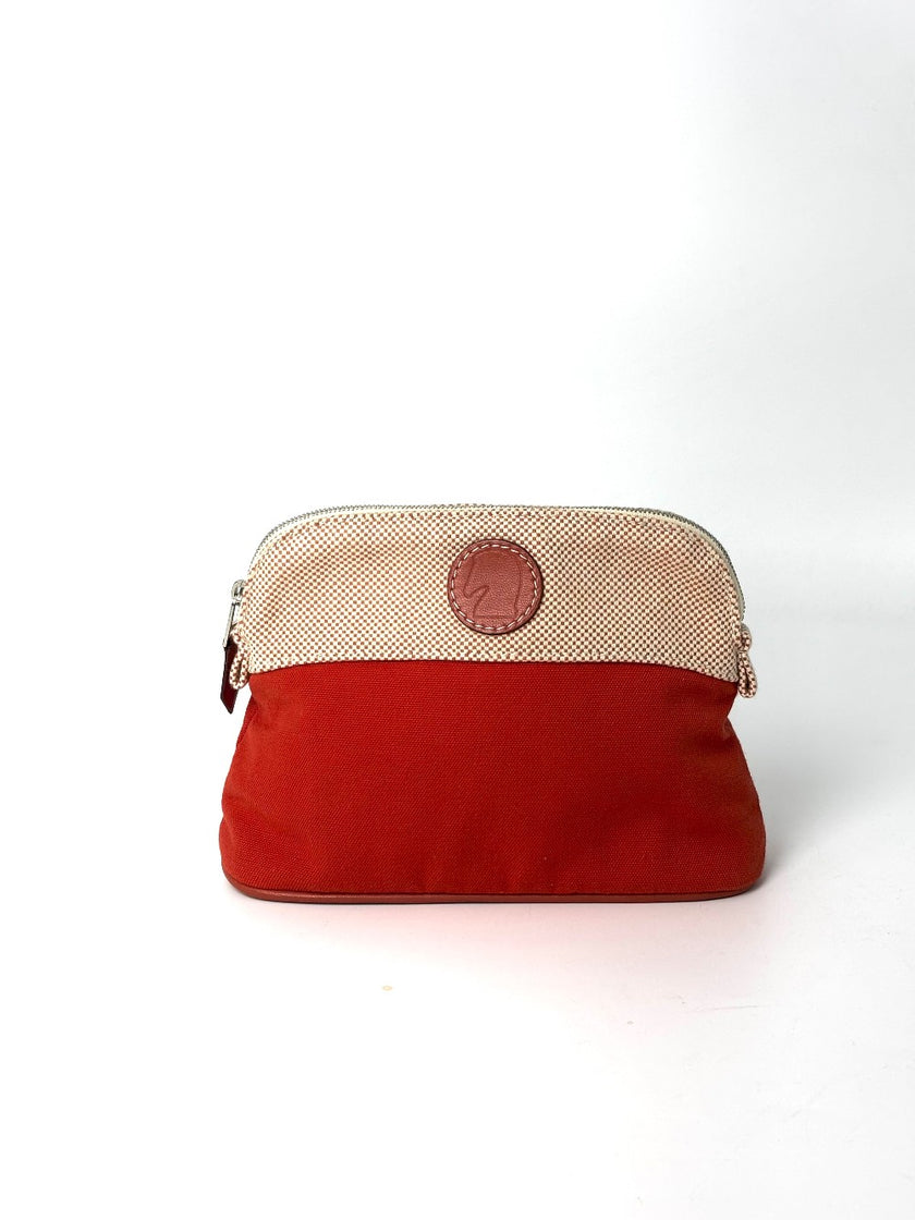 [SALE] Unused. Hermes Bolide Samarcande Toiletry Pouch|8027