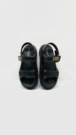 Brand New. Dior Dioract Sandals Black. 38|13839