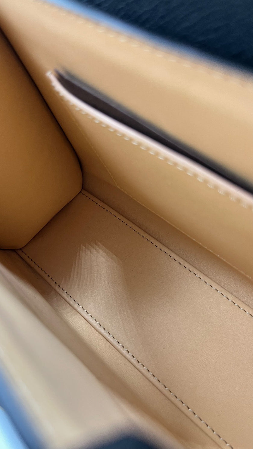 Brand New. Moynat Gabrielle BB Calfskin Black GHW|5077