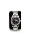 Brand New. Rolex Datejust Black Dial Diamonds Steel Oyster Bracelet 36MM 2025|16844