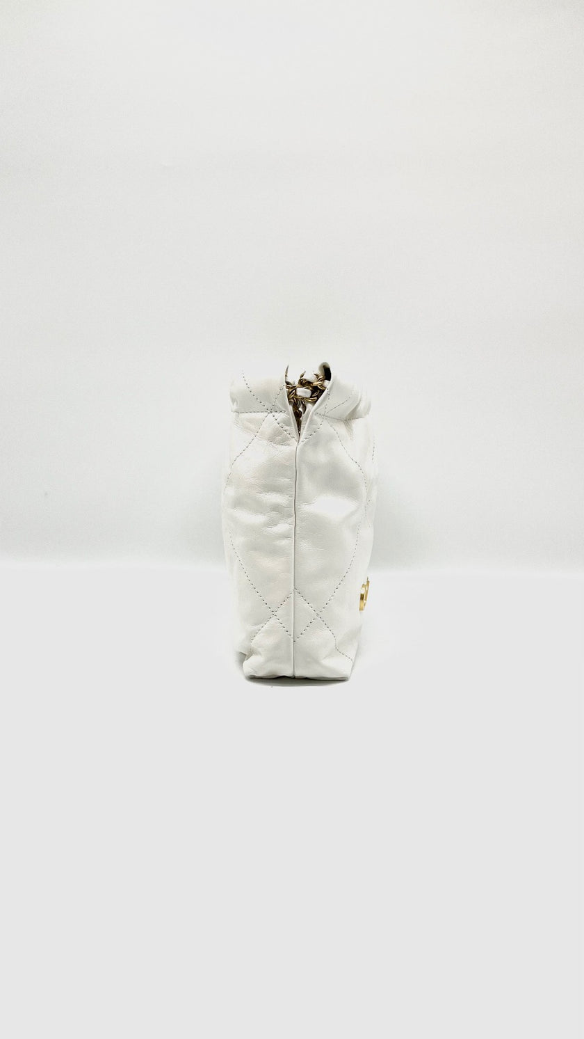 Brand New. Chanel MIni C22 White Calfskin GHW. T2CUN9KH|15195
